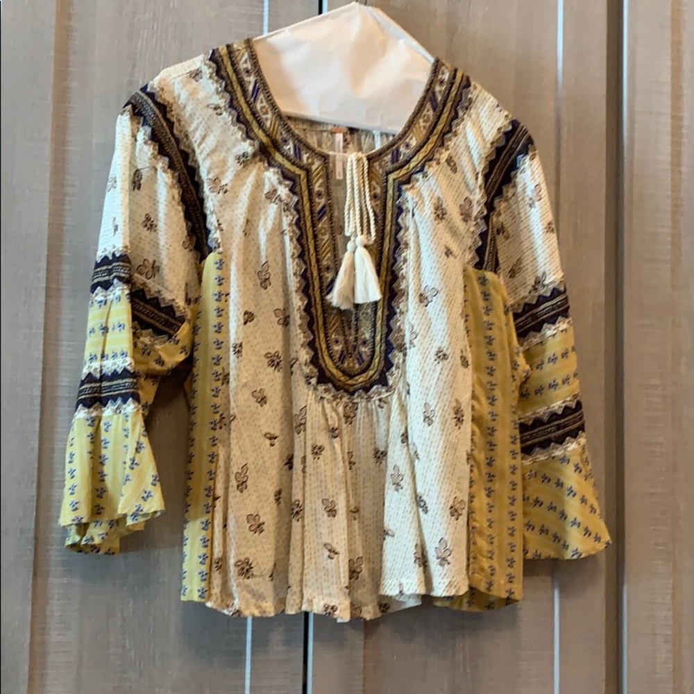 Free People blouse Xs